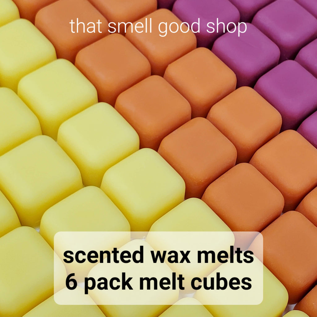 Nag Champa Scented Wax Melts - 1 Pack - 2 Ounces - 6 Cubes, Size: 1 Pack of Wax Melts 