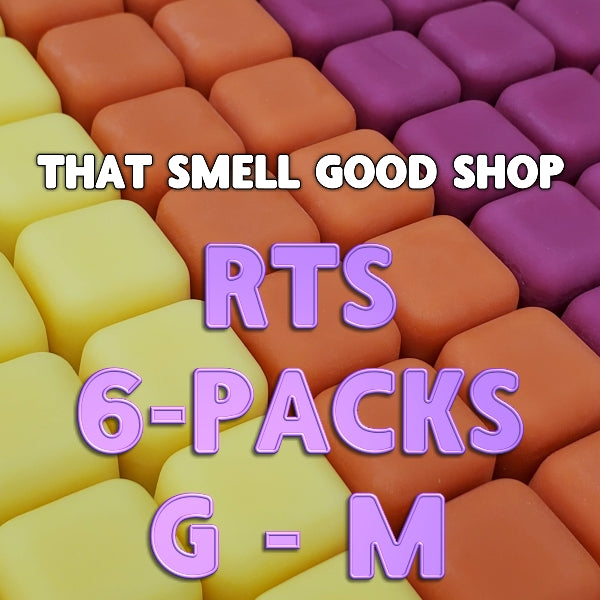 RTS 6-pack Wax Melt Tarts ~ G - M