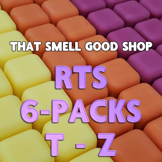 RTS 6-pack Wax Melt Tarts ~ T - Z