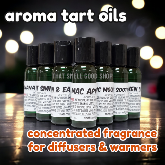 Fragrance Oils Set of 6 Scented Oils from Good Essential- Apple Oil, Chocolate Oil, Coconut Oil, French Vanilla Oil, Peach Oil, Cupcake Oil: Aromather