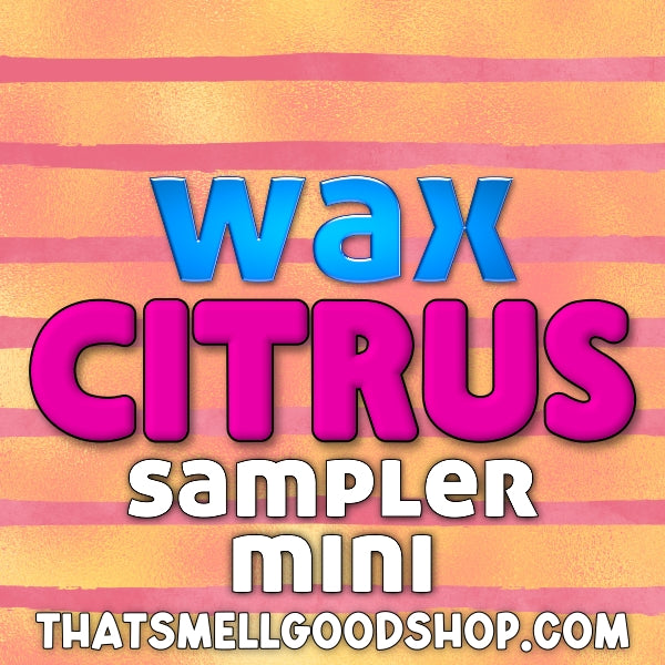 WAX - Citrus Sampler Mini - 10 Scents